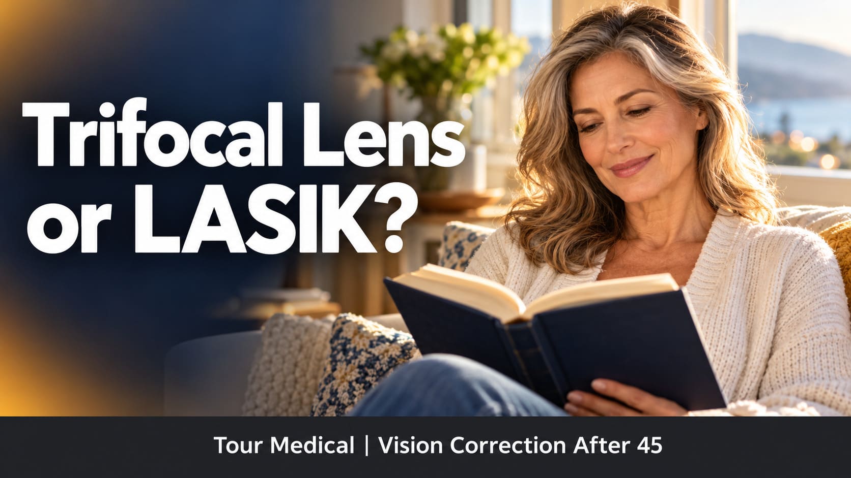 Trifocal Smart Lens or LASIK? How to Choose the Right Vision Correction After 45 image